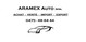 Logo Aramex Auto sprl